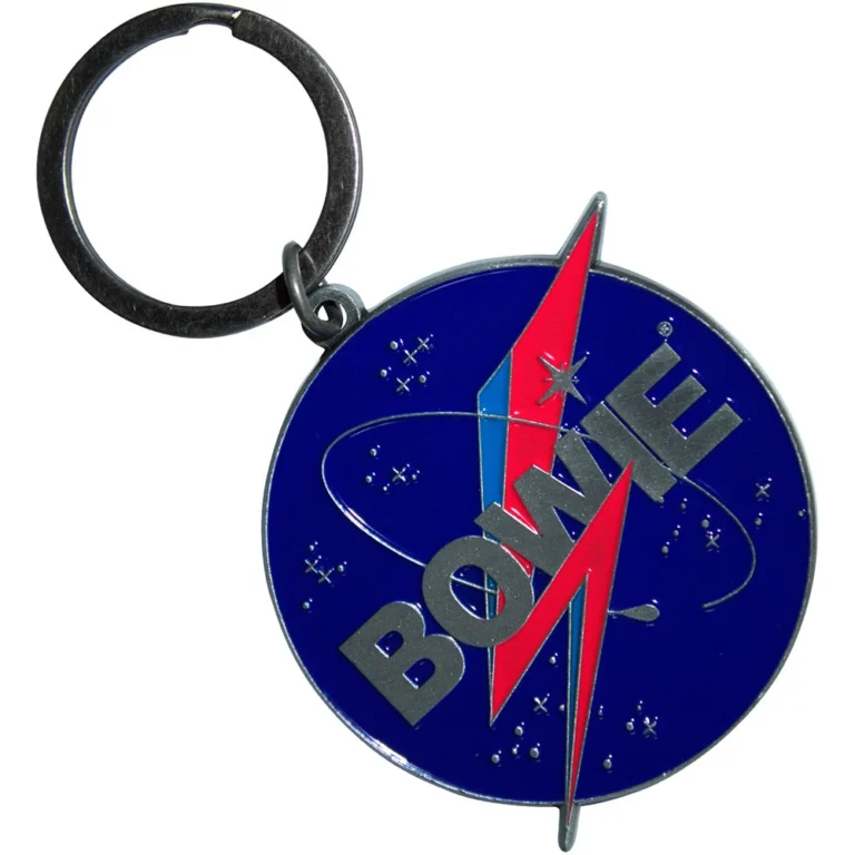 David Bowie NASA Keychain