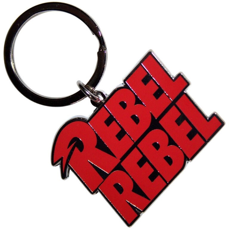 David Bowie Rebel Rebel Keychain