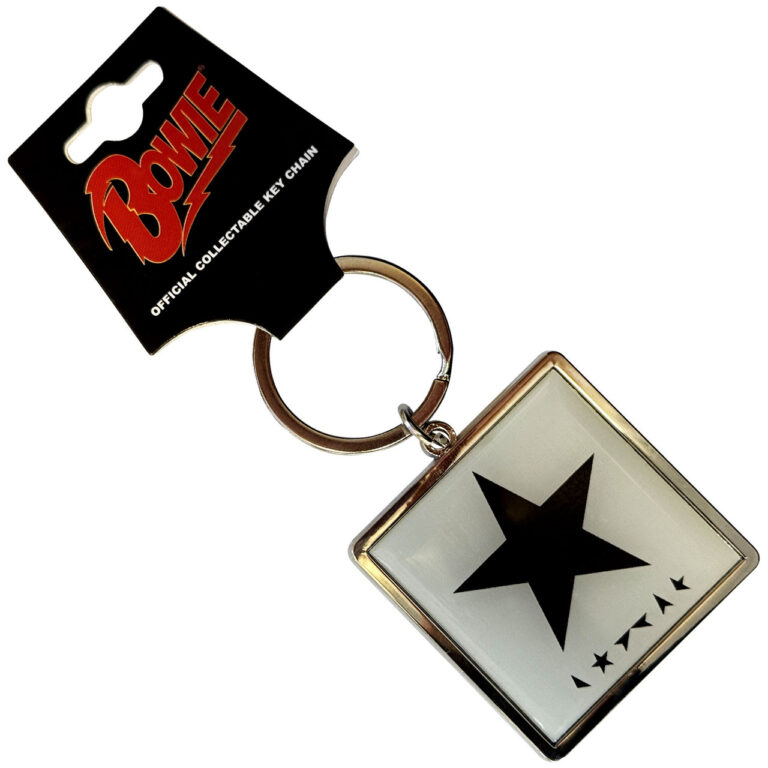 David Bowie Blackstar Keychain