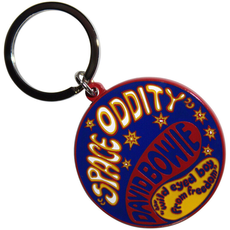 David Bowie Space Oddity Keychain