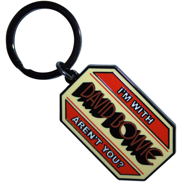 David Bowie I’m With… Keychain