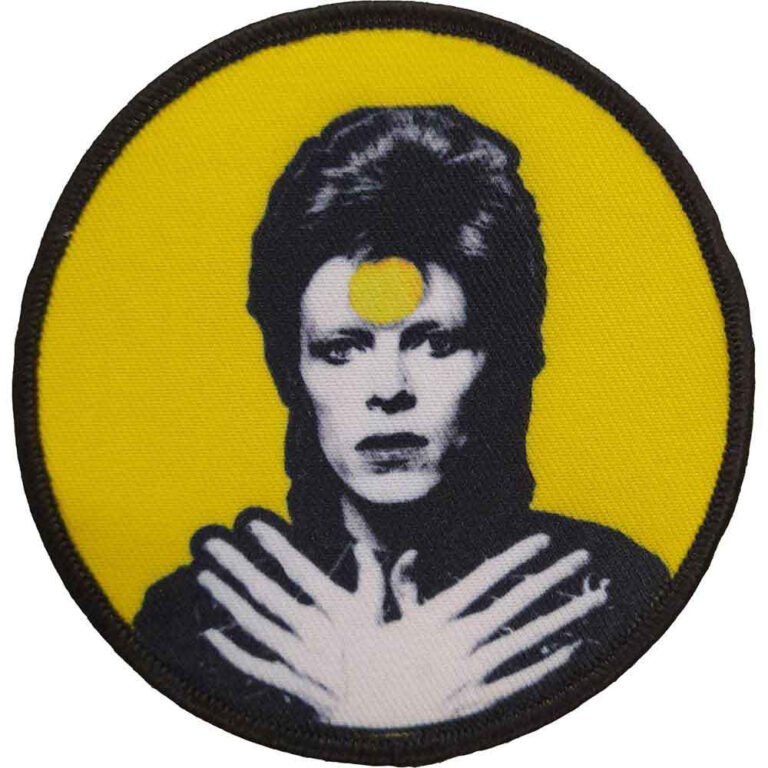 David Bowie Hands Crossed Patch