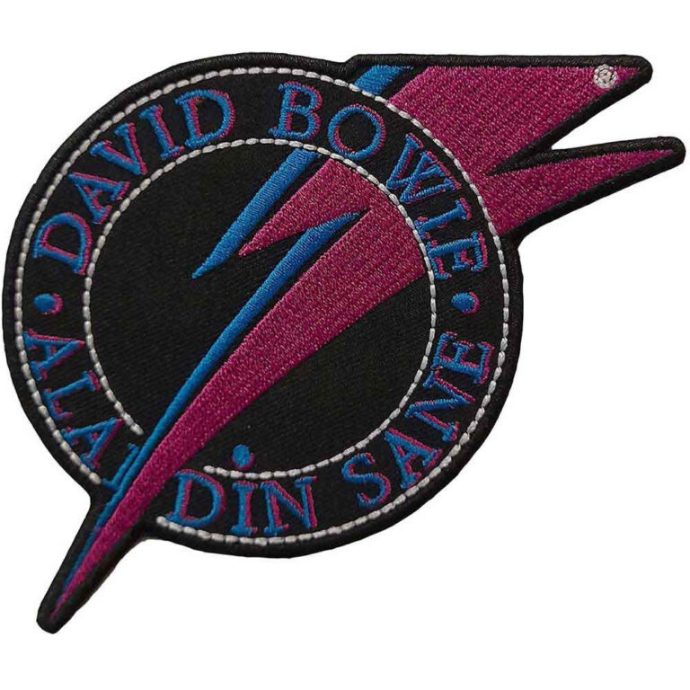 David Bowie Aladdin Sane Patch