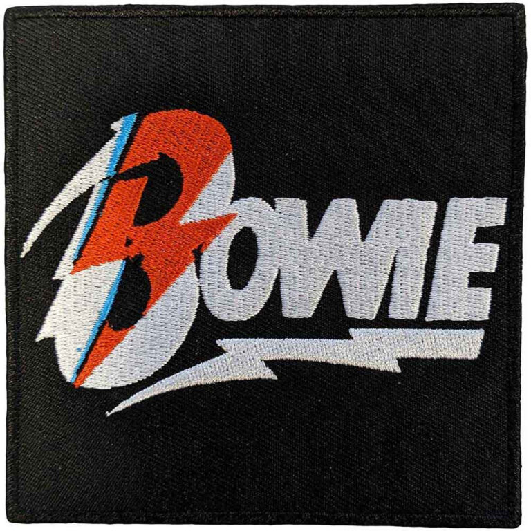 David Bowie Diamond Dogs Flash Logo Patch