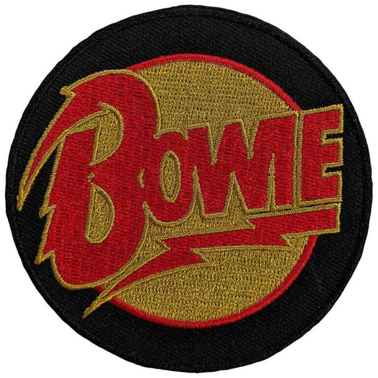 David Bowie Diamond Dogs Logo Circle Patch