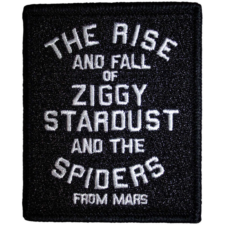David Bowie The Rise and Fall Patch