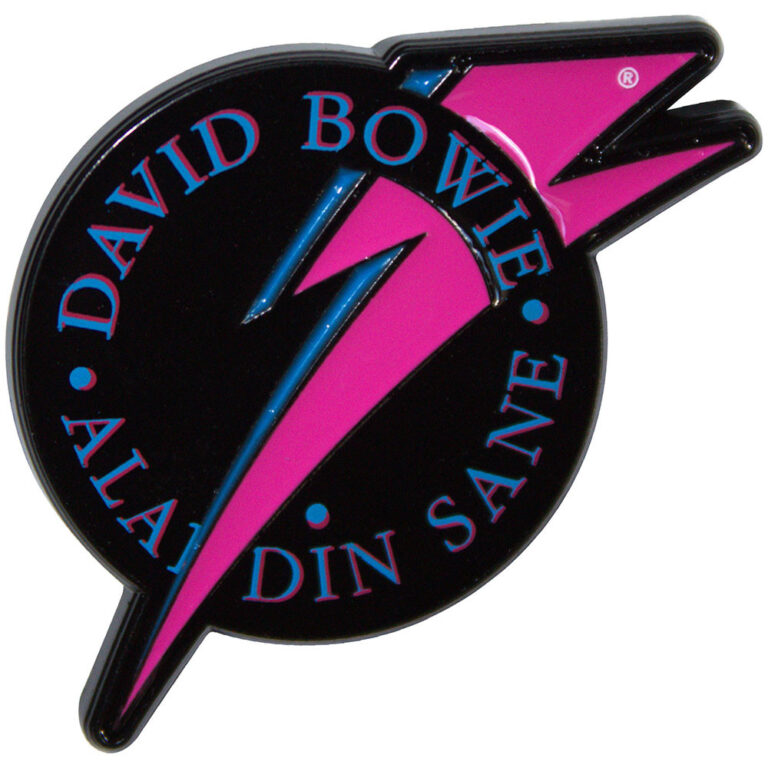 David Bowie Aladdin Sane 1 Pin Badge
