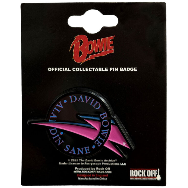 David Bowie Aladdin Sane 1 Pin Badge