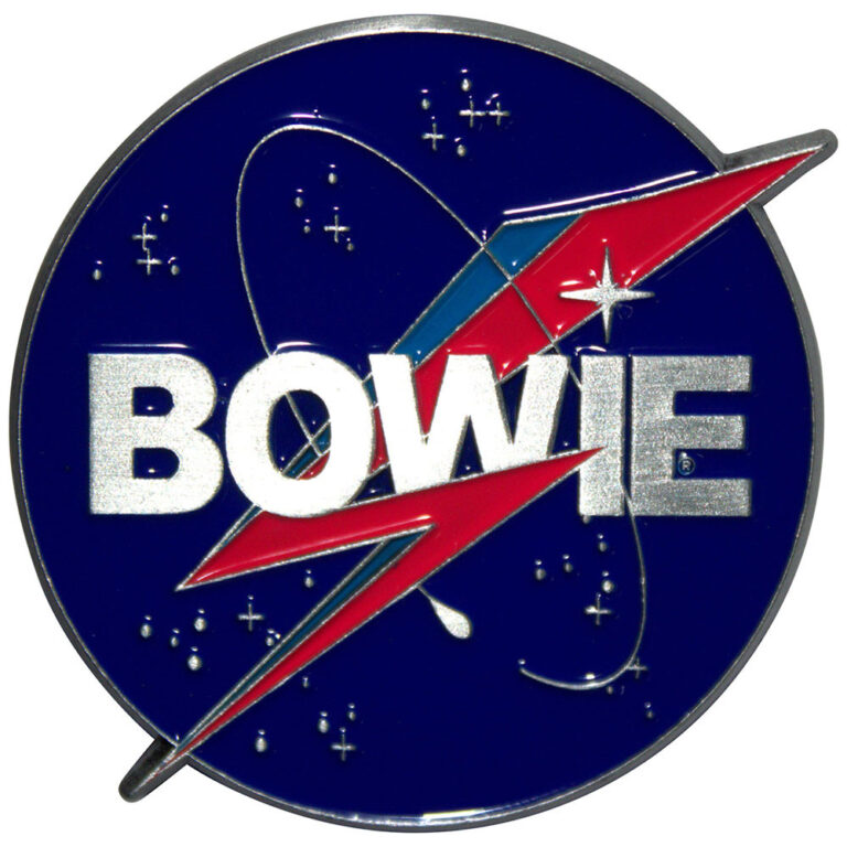 David Bowie NASA Pin Badge