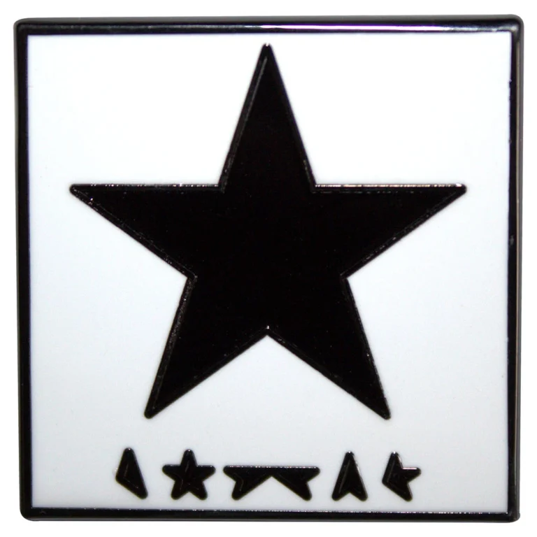 David Bowie Blackstar Pin Badge