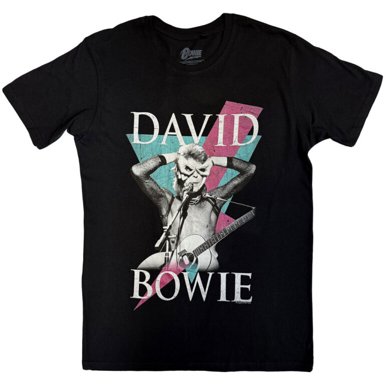 David Bowie Thunder Black T-Shirt