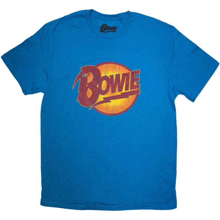 David Bowie Vintage Diamond Dogs Blue T-Shirt