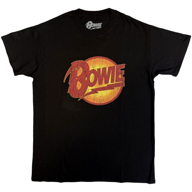 David Bowie Diamond Dogs Vintage Black T-Shirt