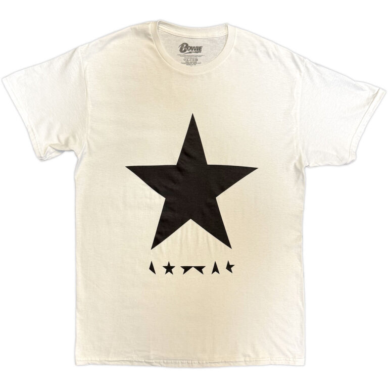 David Bowie Blackstar on White White T-Shirt