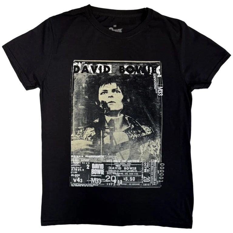 David Bowie Ziggy Black T-Shirt