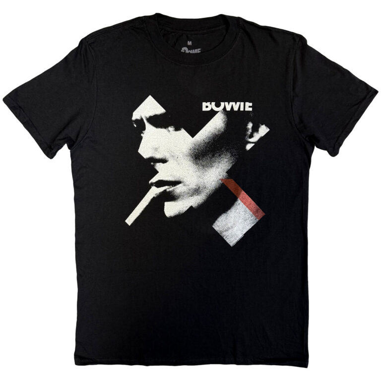 David Bowie X Smoke Red Black T-Shirt