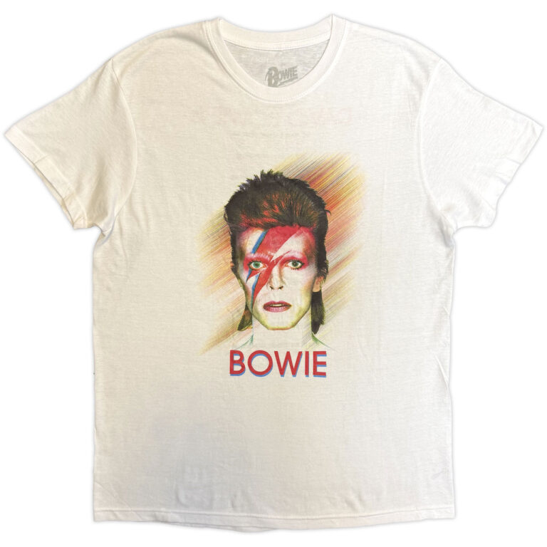David Bowie Bowie Is White Back Print T-Shirt