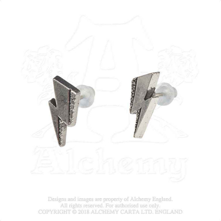 David Bowie Flash Stud Earrings