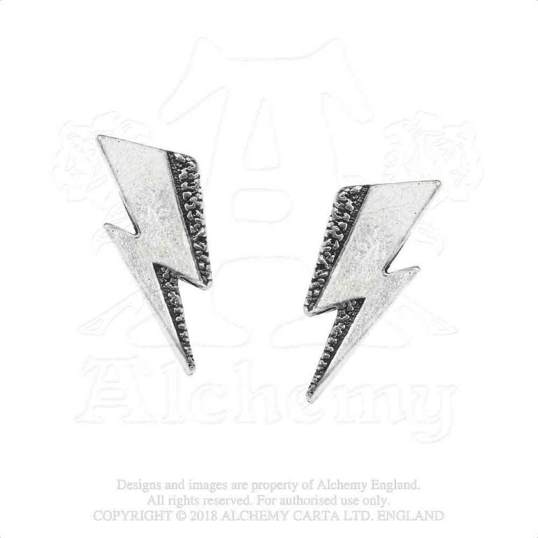 David Bowie Flash Stud Earrings