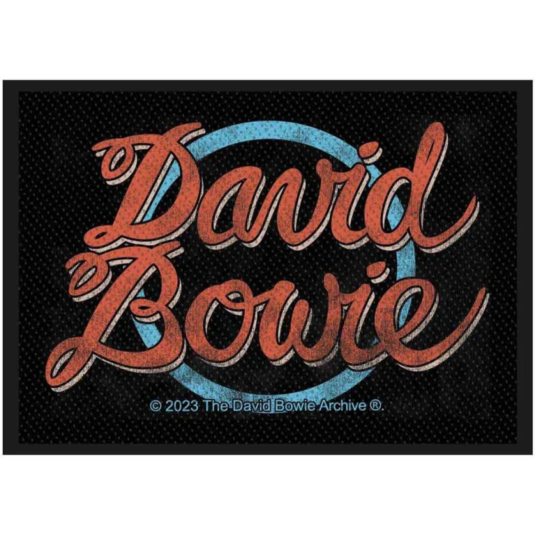 David Bowie Logo Patch
