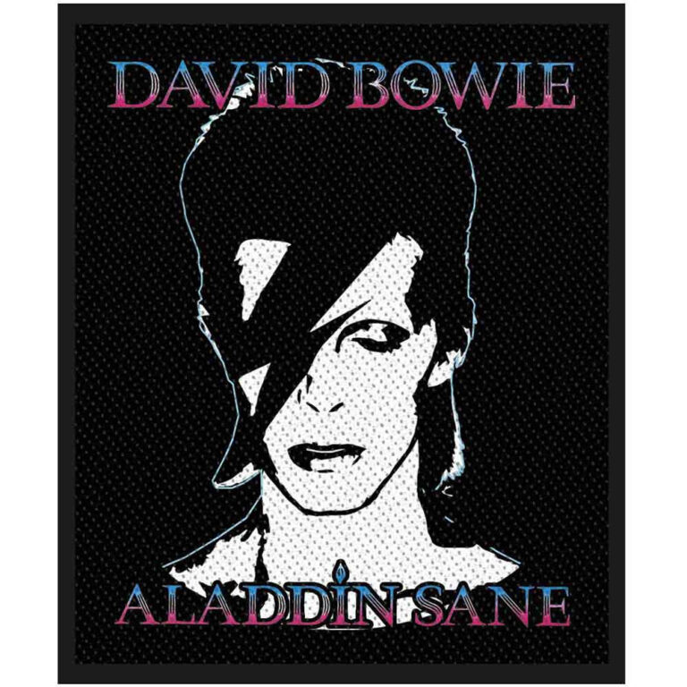 David Bowie Aladdin Sane 2 Patch