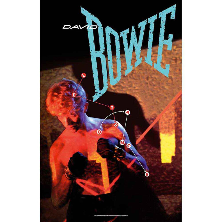 David Bowie Let’S Dance Textile Poster