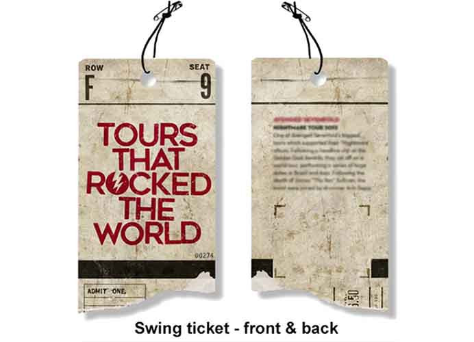 David Bowie 1978 World Tour Black T-Shirt