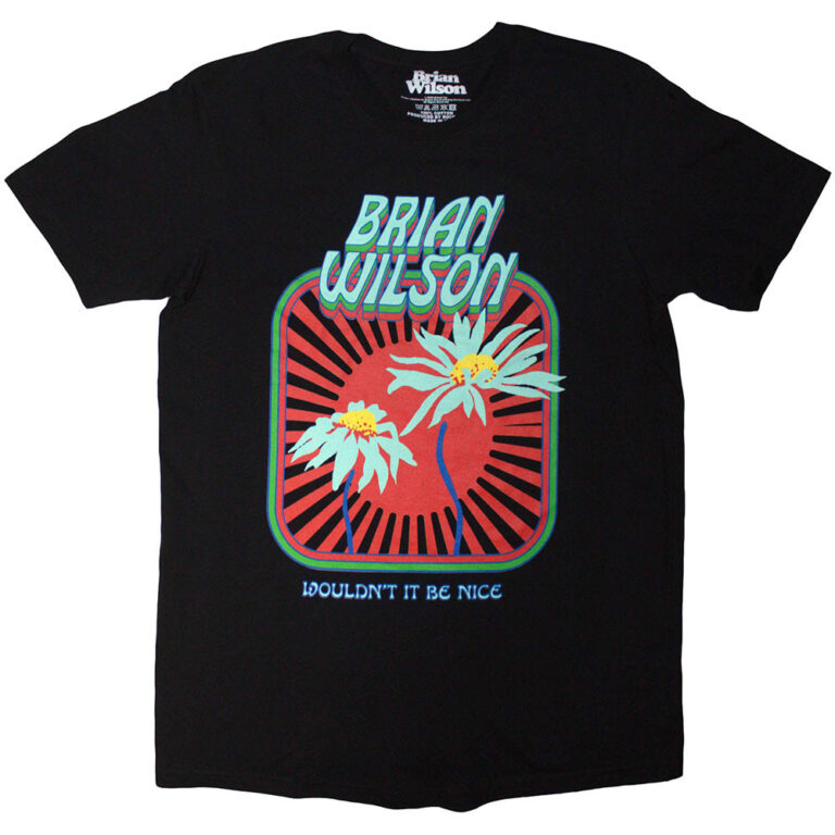 Brian Wilson Wouldn’t It Be Nice Black T-Shirt