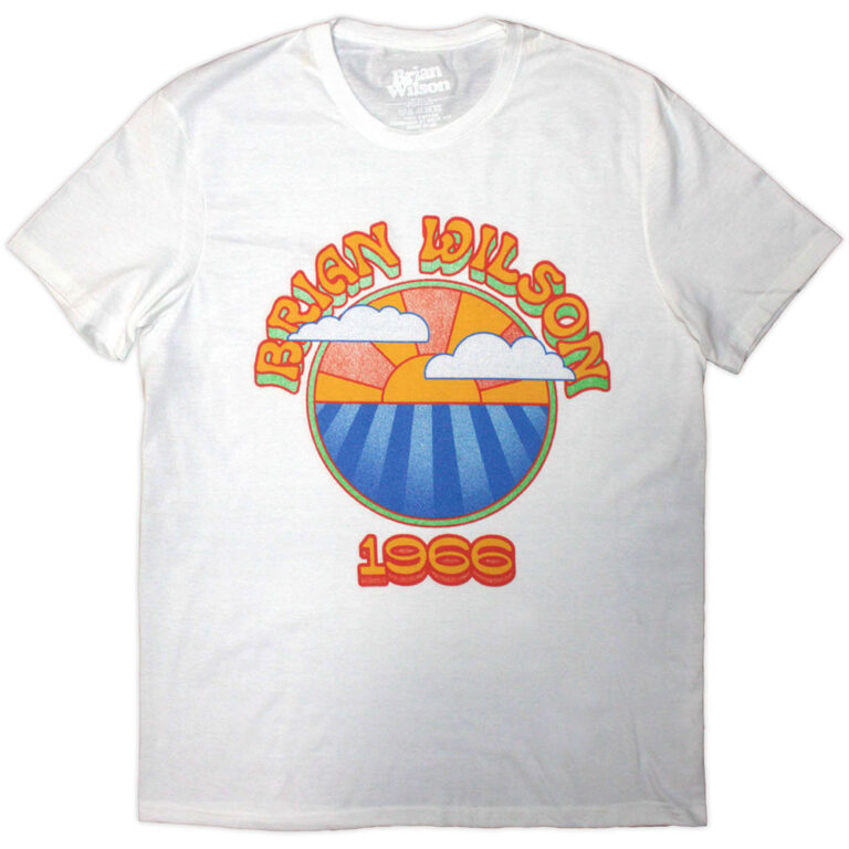 Brian Wilson Sunrise 1966 White T-Shirt