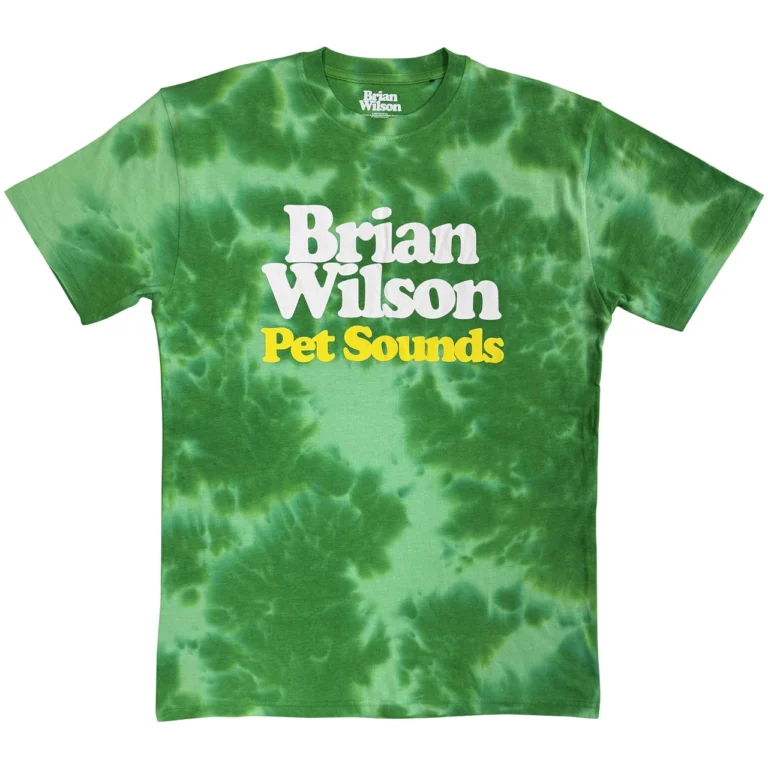 Brian Wilson Pet Sounds ’66 Green Back Print & Wash Collection T-Shirt