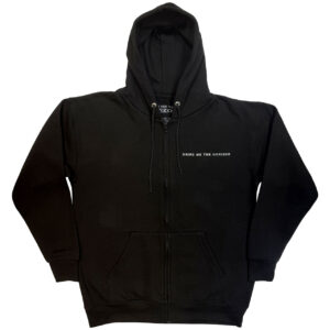Bring Me The Horizon Flower of Life Black Back Print Zip Hoodie