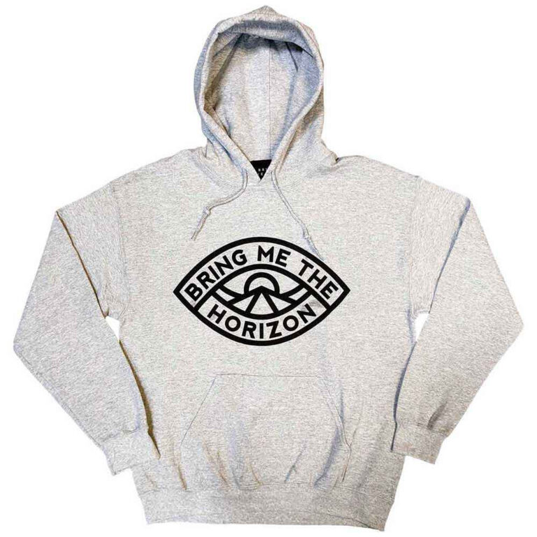 Bring Me The Horizon Eye Grey Pullover Hoodie