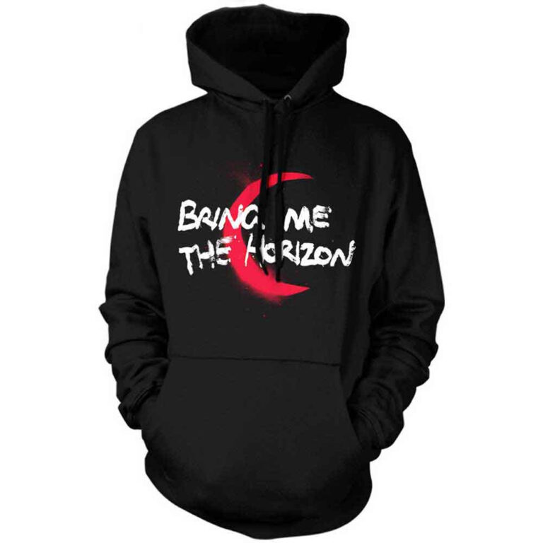 Bring Me The Horizon Lost Black Back Print Pullover Hoodie