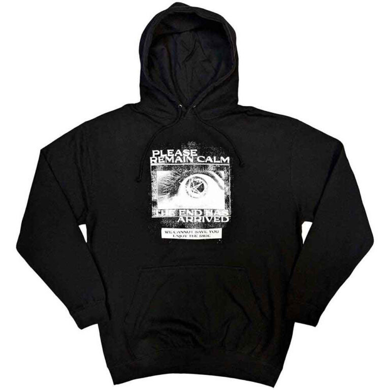 Bring Me The Horizon Remain Calm FP Black Pullover Hoodie