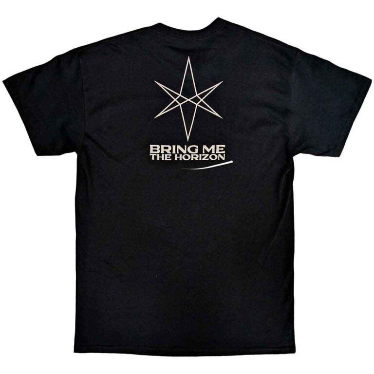Bring Me The Horizon All Hail Black Back Print T-Shirt