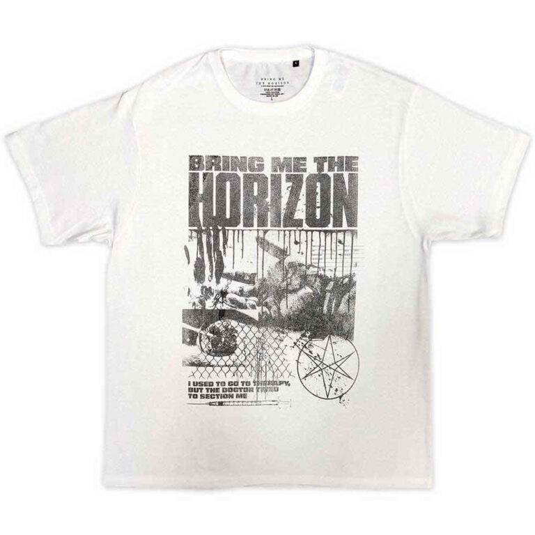 Bring Me The Horizon Therapy White T-Shirt