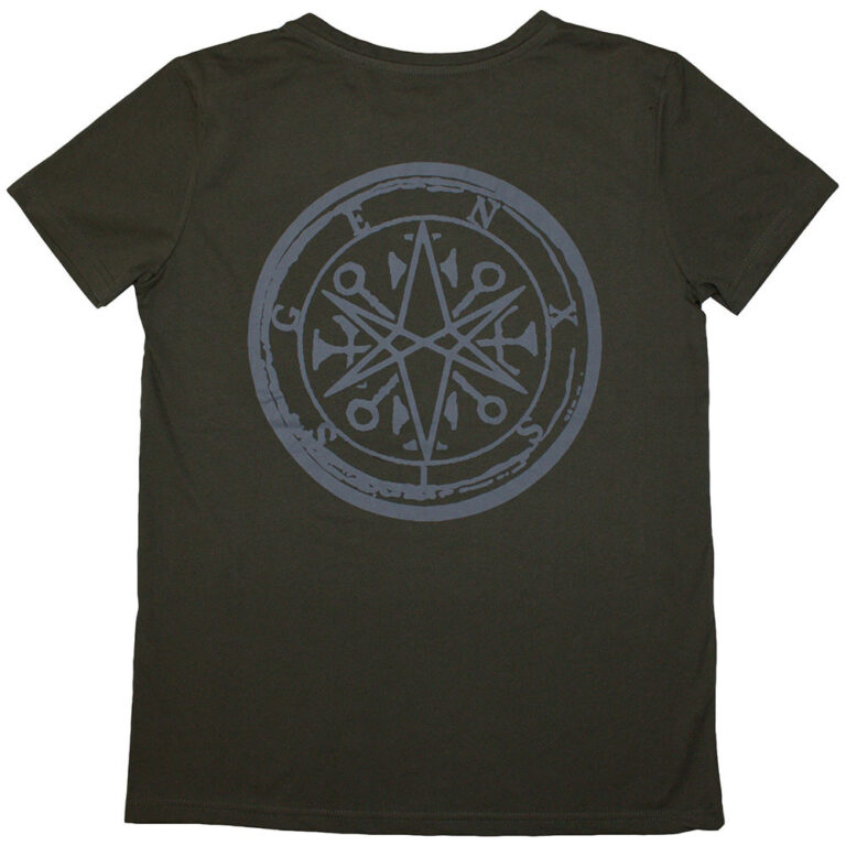 Bring Me The Horizon Metal Logo Genxsis Green Back Print Ladies T-Shirt