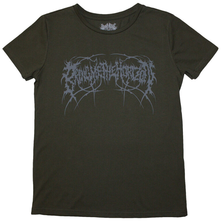 Bring Me The Horizon Metal Logo Genxsis Green Back Print Ladies T-Shirt