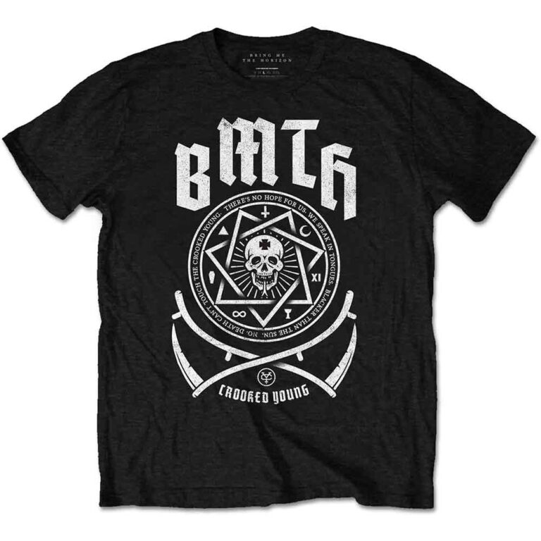 Bring Me The Horizon Crooked Black T-Shirt