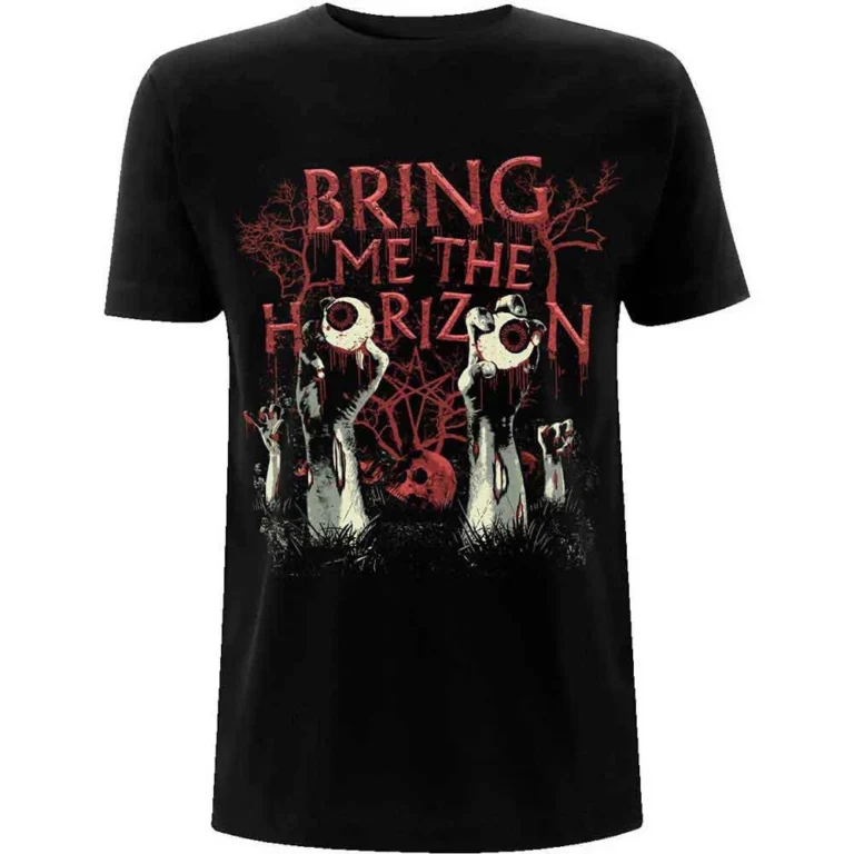 Bring Me The Horizon Graveyard Eyes Black T-Shirt