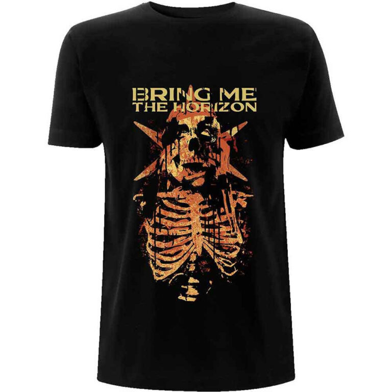 Bring Me The Horizon Skull Muss Black T-Shirt