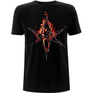 Bring Me The Horizon Flaming Hex Black T-Shirt