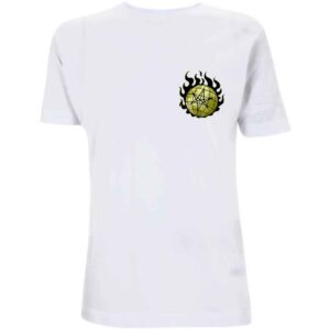 Bring Me The Horizon Globe White Back Print T-Shirt