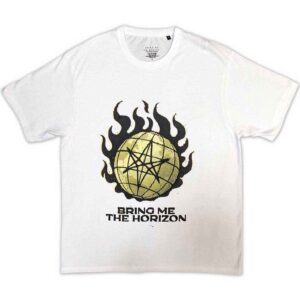 Bring Me The Horizon Globe Yellow Yellow T-Shirt