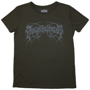 Bring Me The Horizon Metal Logo Genxsis Green Back Print Ladies T-Shirt