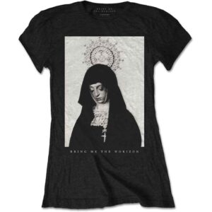Bring Me The Horizon Nun Black Ladies T-Shirt