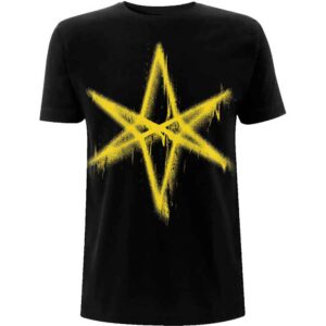 Bring Me The Horizon Spray Hex Black Back Print T-Shirt