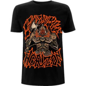 Bring Me The Horizon Warrior Black Back Print T-Shirt