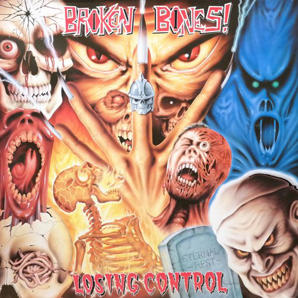 Broken Bones – LOSING CONTROL (CLEAR VINYL) Vinyl LP