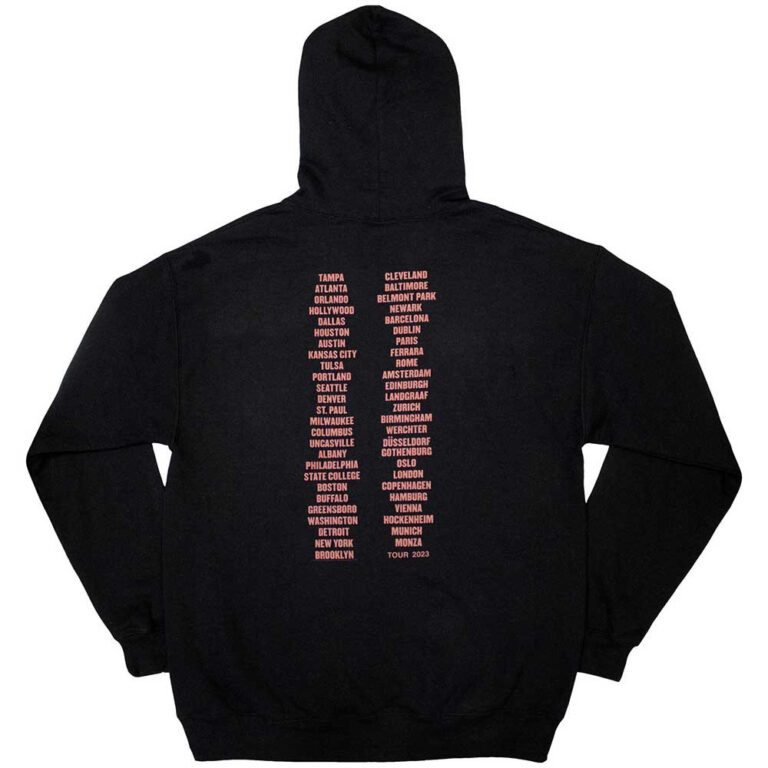 Bruce Springsteen Tour ’23 Champion Black Back Print & Ex-Tour Pullover Hoodie